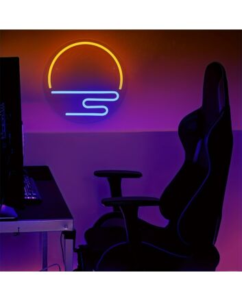 Brighten Up Your Evenings: Perfect Sunset LED Neon Sign for Wall Decor in Bars, Home Parties, and Romantic Dinners.