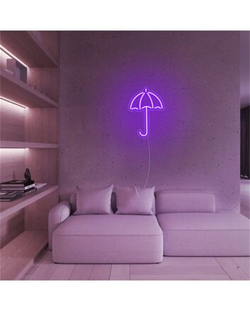 Brighten Your Home, Office, or Bar Ambiance with the Versatile Umbrella LED Neon Sign.