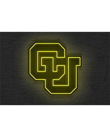 Brighten Your Dorm, Game Room or Alumni Gatherings with University Of Colorado At Boulder LED Neon Sign.