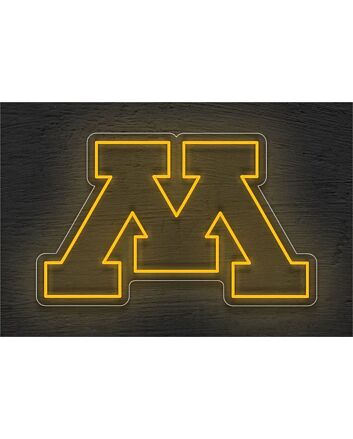 Brighten Up Your Game Nights and Celebrate in Style with the University Of Minnesota LED Neon Sign for Bars, Man Caves, and Dorm Rooms.