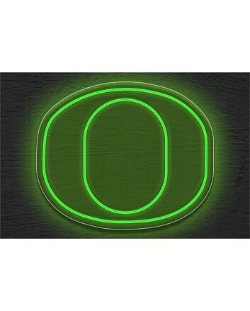 Elevate your game room, bar, or student lounge with the University Of Oregon Logo LED Neon Sign.