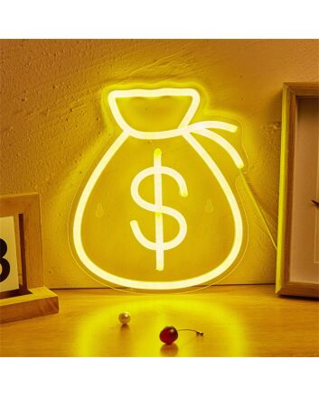 Brighten up Your Bar, Store or Gaming Room with the Usd Dollar LED Neon Sign.