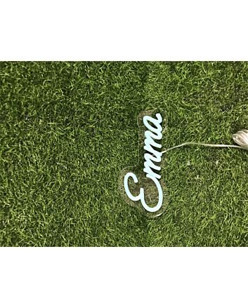 Brighten Up Your Space: Custom Name Emma For Home LED Neon Sign Perfect for Home Decor, Office Ambiance, Storefronts, and Special Occasions.