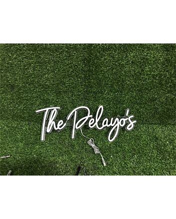 Brighten Up Your Space: Custom The Pelayos LED Neon Sign for Home Decor, Office Vibes, and Vibrant Parties.