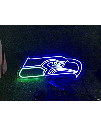 Elevate Your Business, Bar, or Office Ambiance with the Eagle Logo Business Sign LED Neon Sign.