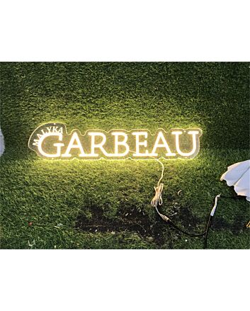 Brighten Your Business, Bar, or Wedding with Garbeau Custom Business LED Neon Sign.