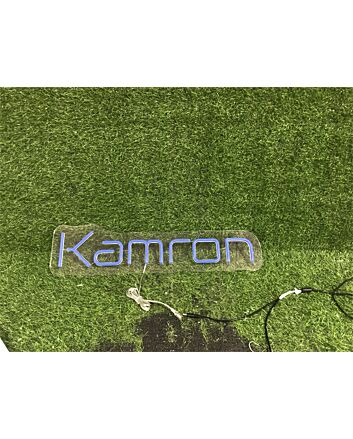 Brighten Up Your Space: Personalize Custom Kamron LED Neon Sign for Weddings, Bars, and Home Decor.