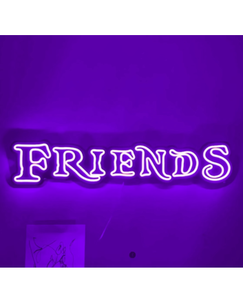 &#39;Friends&#39; neon sign
