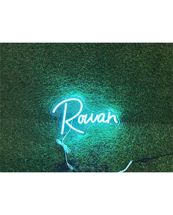 Brighten Up Your Space: Personalize Custom Rowan LED Neon Sign for Home Decor, Office Elegance, and Vibrant Party Atmospheres.
