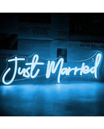 Just Marred Neon Sign