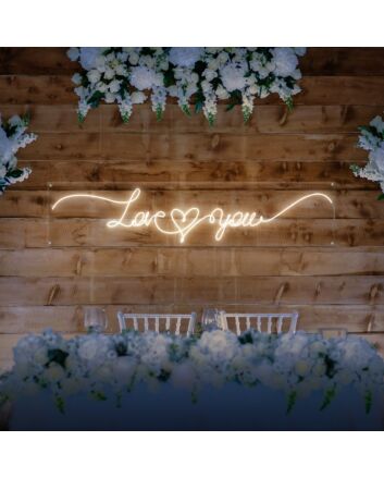 Love You Neon Sign