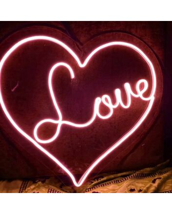 Love Heart Neon Sign