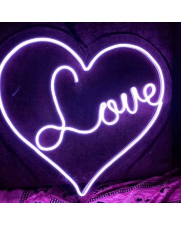 Love Heart Neon Sign