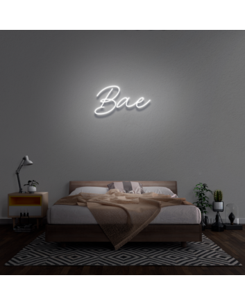 Bae Neon Sign