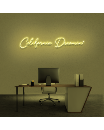 California Dreamin' Neon Sign