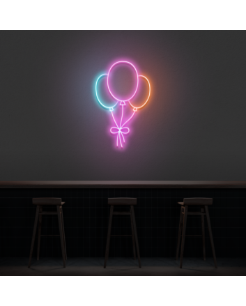 Balloons Neon Sign