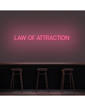 Law Of Attraction Neon Sign