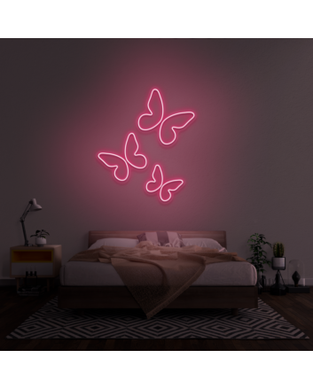 Butterflies Neon Sign