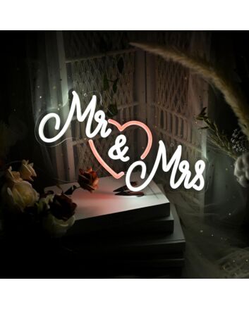 Celebrate love and joy at your wedding, home, or anniversary party with A Wedding Full Of Happiness And Blessings Neon Sign.