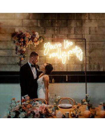 Brighten Up Your Space: Color Changeable You're Like Really Petty Neon Sign for Home, Office, and Party Decor