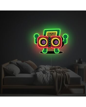 Brighten Your Office, Store, or Bar Ambiance with the Notebook Guy LED Neon Acrylic Artwork.