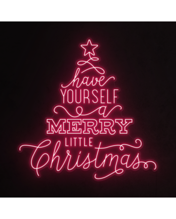 Have a Merry Little Christmas Neon Sign