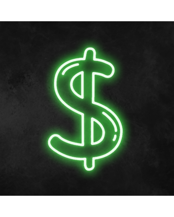 Dollar Neon Sign