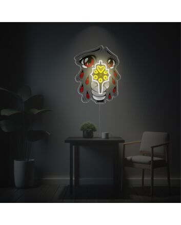 Brighten up your space with versatile charm using Crying Girl Aiming LED Neon Acrylic Artwork for vibrant home decor, office ambiance, trendy bar highlights, or as a captivating backdrop at weddings and parties.