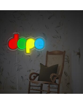 From Lively Bars to Chic Home Spaces: Brighten Any Setting with Polychromatic Dope LED Neon Acrylic Artwork.