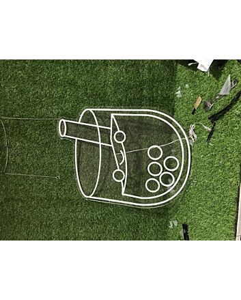 Brighten Up Your Cafe or Kitchen with the Cheerful Bubble Tea Yellow LED Neon Sign.