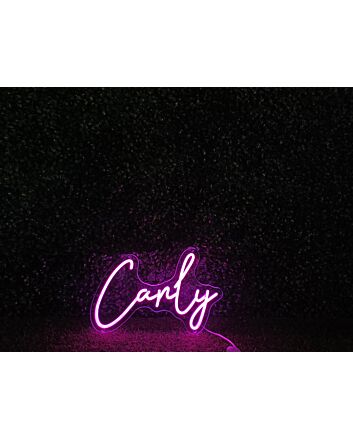 Brighten Your Space: Canly LED Neon Sign for Home Decor, Office Enhancements, Storefronts, Bars, Weddings, and Celebratory Occasions