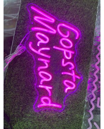 Add a Vibrant Touch to Your Bar, Wedding, and Home Decor with Gopsta Magoo Pink LED Neon Sign.