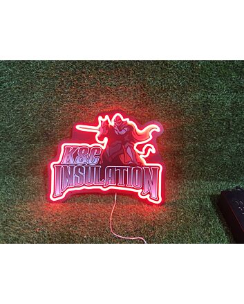 Brighten Up Your Space: K And C Insulation UV Print LED Neon Sign for Home Decor, Office Vibes, and Vibrant Bar Atmospheres.