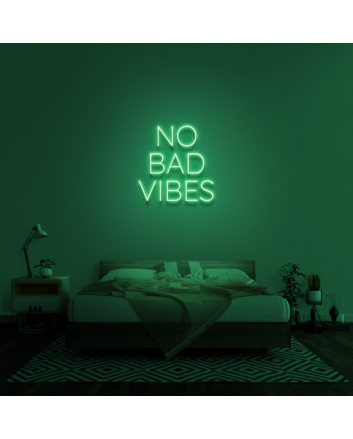 No Bad Vibes Neon Sign