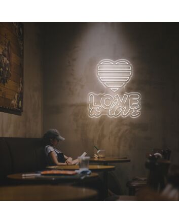 Brighten Your Wedding, Bar, or Living Space with the Love Is Love LED Neon Sign