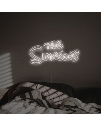 Light Up Your Man Cave, Pub, or Game Room with The Simpsons LED Neon Sign.