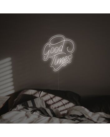 Brighten Up Your Bar, Office, and Special Celebrations with the Good Times LED Neon Sign.