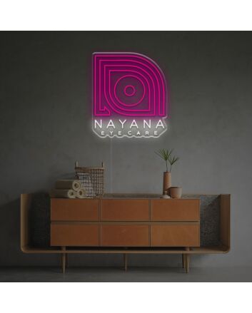Nayana Eye Care LED Neon Sign: A Dazzling Choice for Home Decor, Offices, Storefronts, and Trendy Bars.