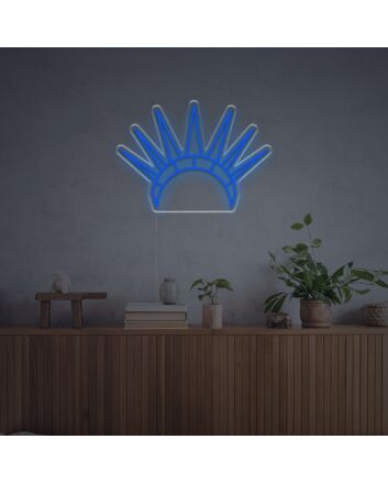 Add a Radiant Touch to Your Home, Office, or Party Ambiance with the Victory Headdress LED Neon Sign.