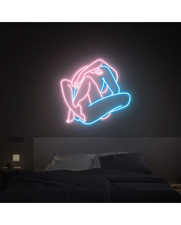 Enhance Romantic Evenings and Special Anniversaries with Erotic Art Neon Sign: Perfect for Bedroom Ambiance, Couple&#039;s Retreats, and Intimate Gift Ideas