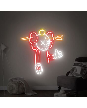 Brighten Your Spaces: Kaw Led Anime Neon Sign - Perfect for Home Decor, Office Vibes, Store Fronts, Bars, Weddings &amp; Parties.