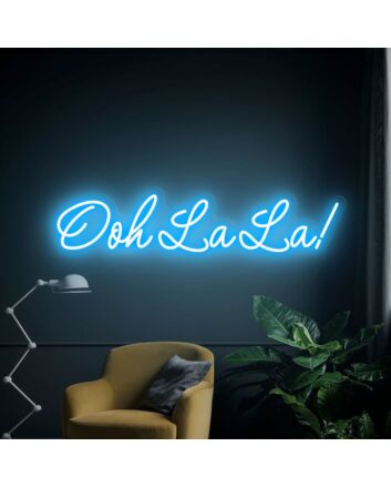 Light Up Your Special Day and Nights: Ooh La La Wedding Neon Sign for Elegant Bedroom, Party, and Ceremony Ambiance.