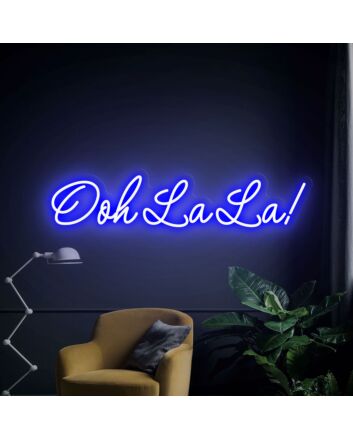 Light Up Your Special Day and Nights: Ooh La La Wedding Neon Sign for Elegant Bedroom, Party, and Ceremony Ambiance.