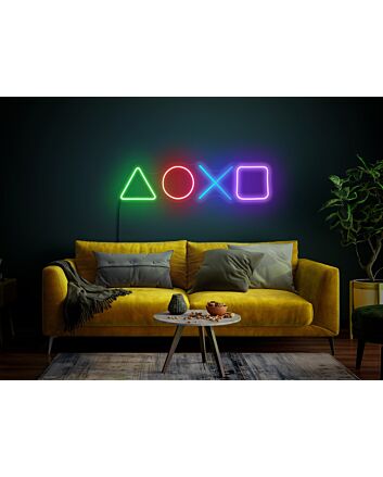 Elevate Your Game Room and Bar Ambience with Gamer Neon Sign Lights for Wall, A Versatile Gaming LED Decor Piece.