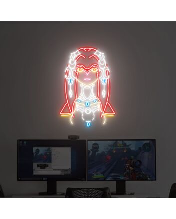 Brighten Your Gaming Room or Add a Fantasy Touch to Weddings with the Zelda Led Neon Sign Mipha Led Sign Legend Of Zelda Art Led Neon Sign.