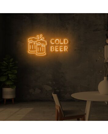 Customize Cold Beer LED Sign