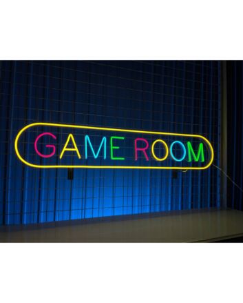 Level Up Your Entertainment Space: Game Room LED Neon Sign, Perfect for Arcade Bars, Man Caves, and Party Ambiance Lighting.