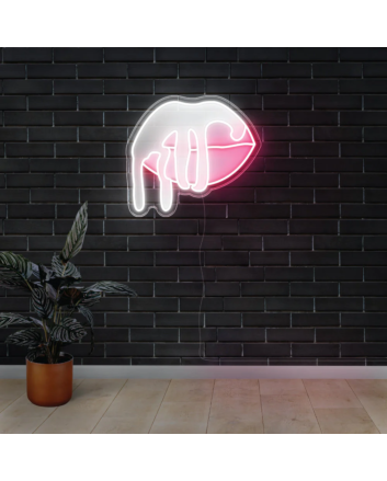 Lip Dripping LED Neon Sign