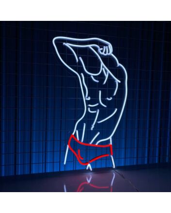 Naked Male Led Neon Sign Panti Gay Body Club Neon Led Sign