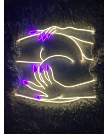 Sexy Woman Butt Naked Led Neon Sign